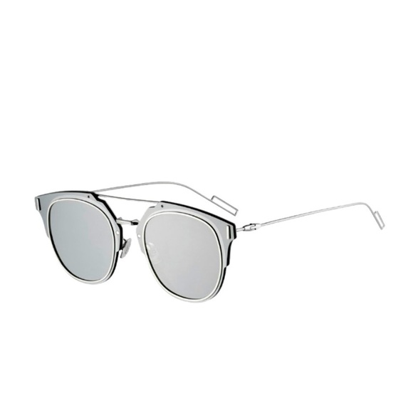 🕶 Dior So Real Silver Mirror SunglassesDesigner Icon Vibe‎ 😎